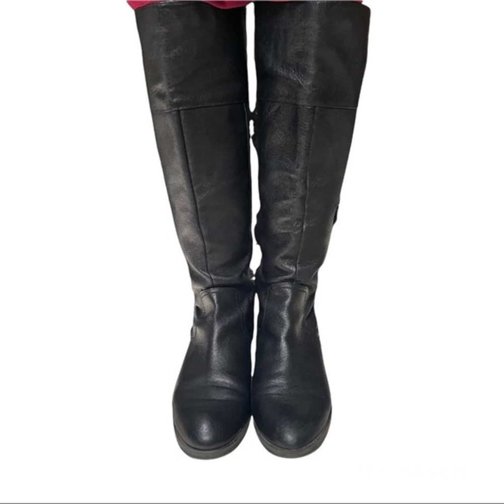 Nine West Tall Black Boots Size 7 M